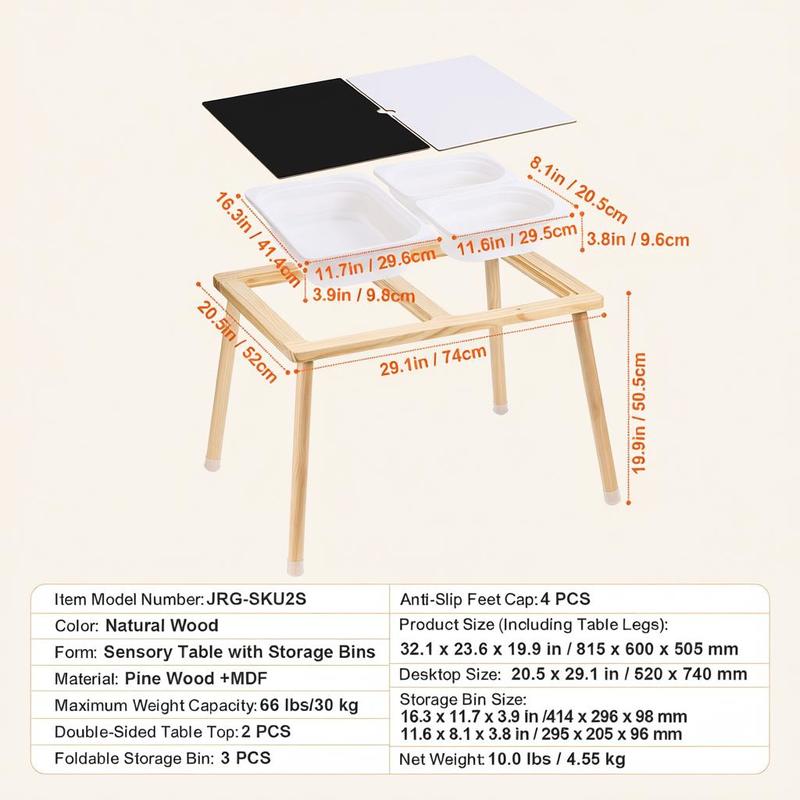 Sensory Table for Toddlers, Ki – Kids Outdoor Water Play Bewertung und Preis