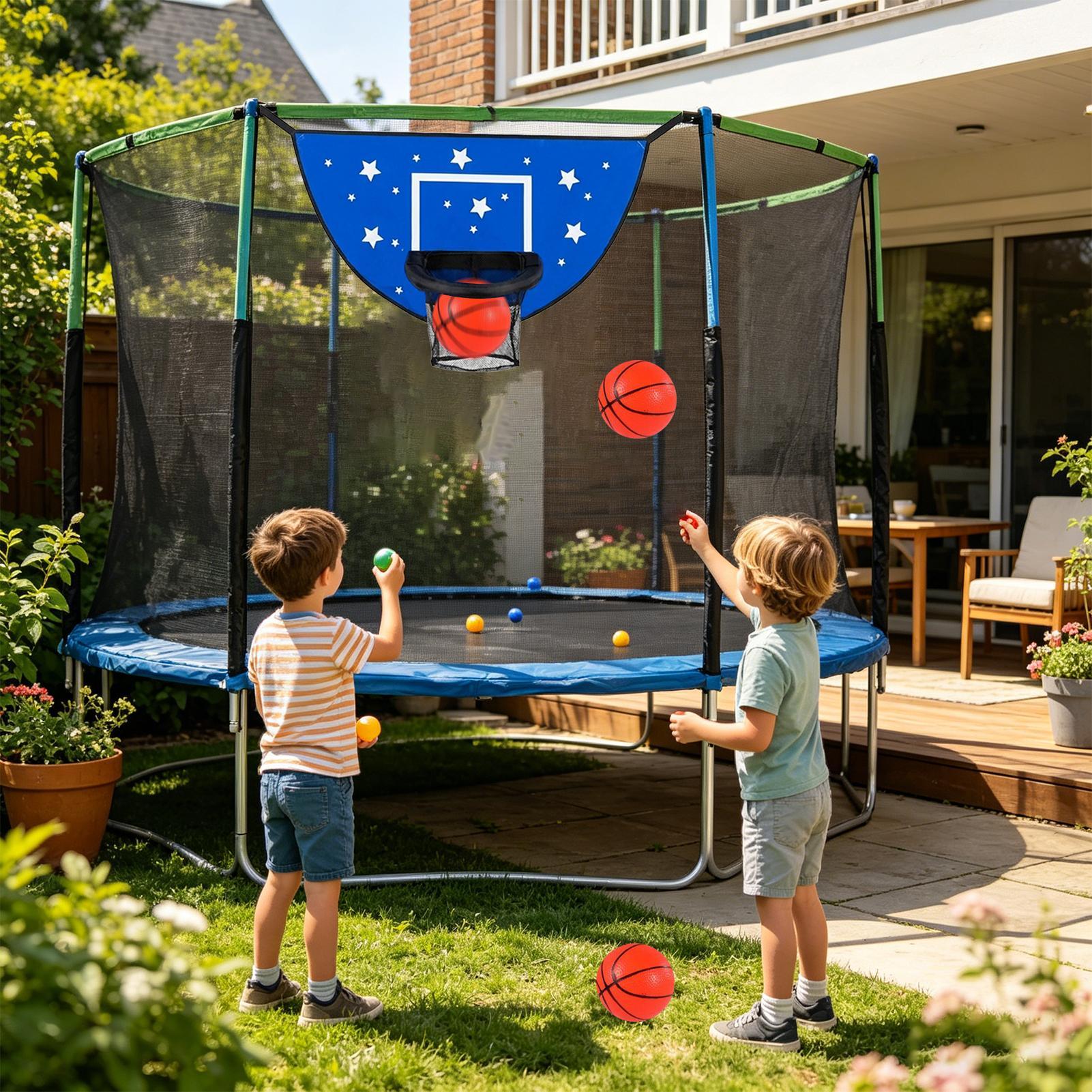 Basketball Goal For Trampoline – Kids Outdoor Basketball Bewertung und Preis