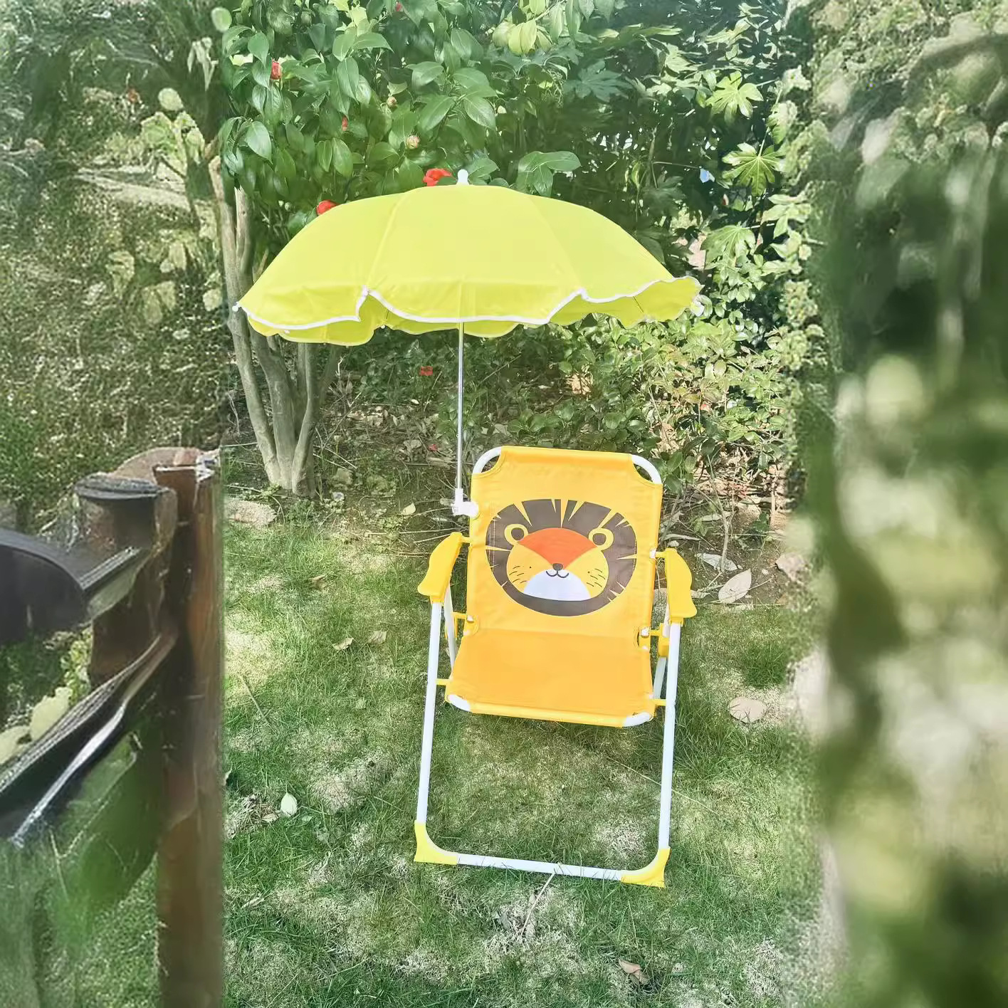 DD4014  Portable Travel Cartoo – Kids Outdoor Umbrella Chair Bewertung und Preis
