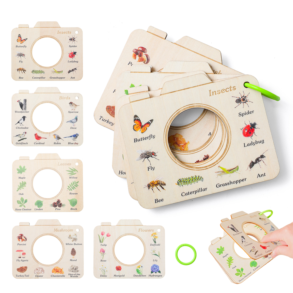 Wooden Camera Shape Nature Cog – Kids Outdoor Kit Bewertung und Preis