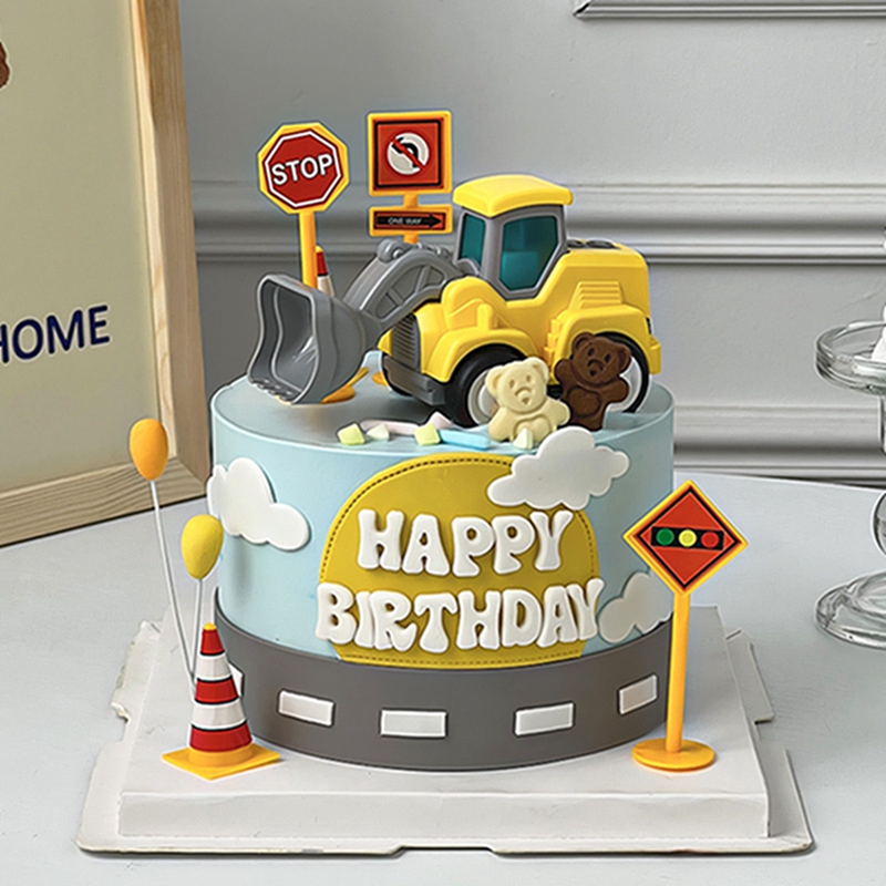 Construction Cake Toppers Birt – Kids Outdoor Excavator Bewertung und Preis