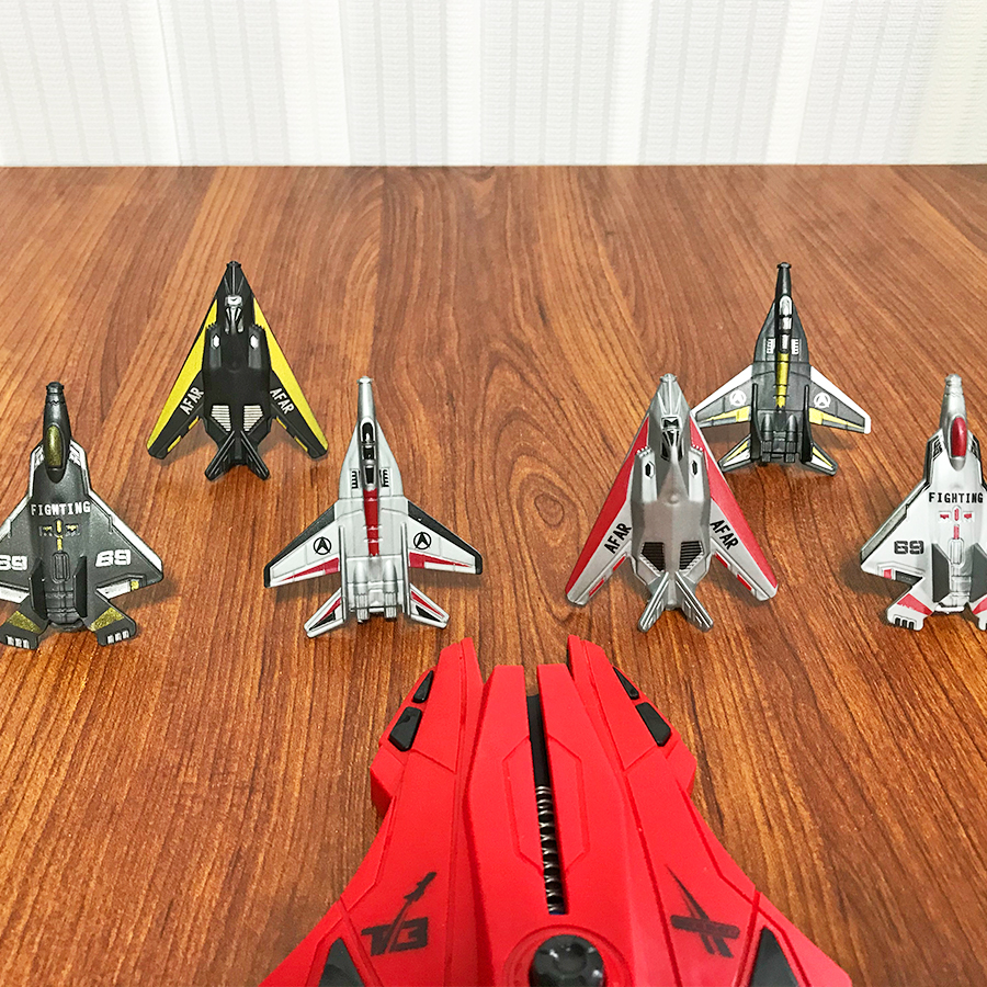 6pcs Fighter Plane Red Launche – Kids Outdoor Kit Bewertung und Preis