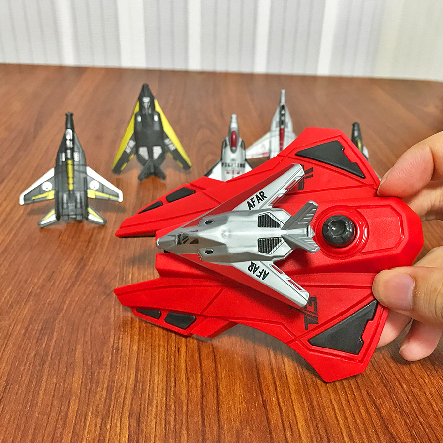 6pcs Fighter Plane Red Launche – Kids Outdoor Kit Bewertung und Preis