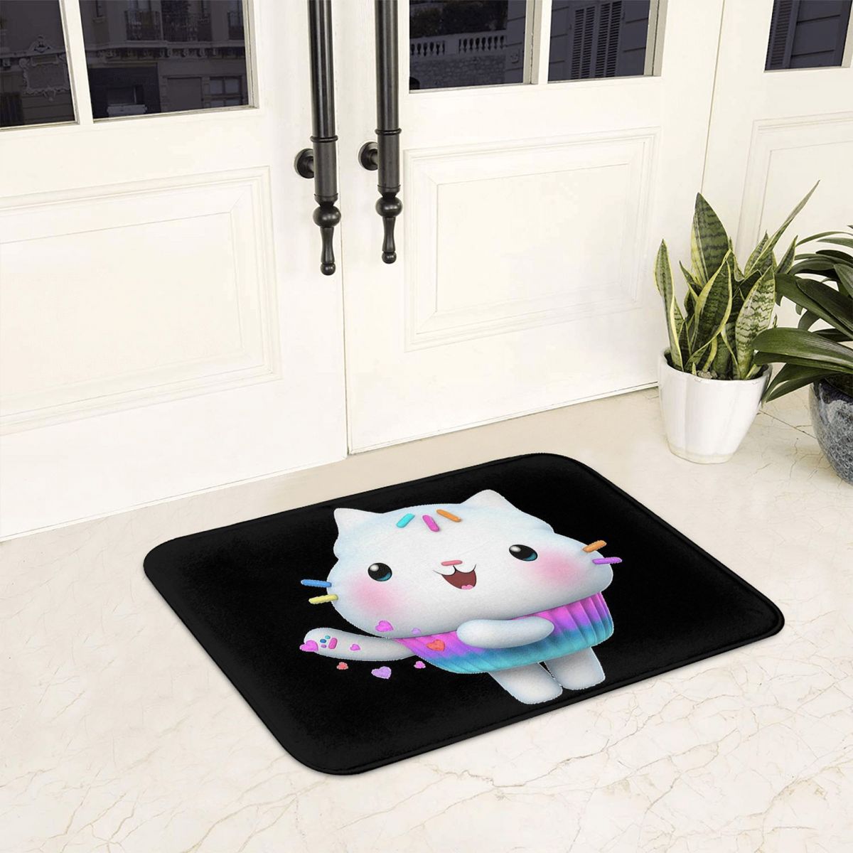 Gabbys Dollhouse Cartoon Gabby – Kids Outdoor Mat Waterproof Bewertung und Preis