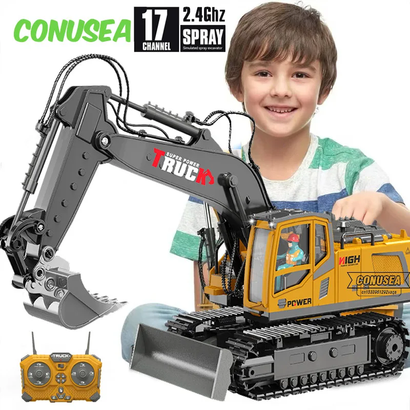 12/15/17CH Rc Excavator Alloy  – Kids Outdoor Excavator Bewertung und Preis