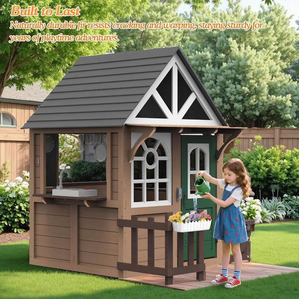Seizeen Outdoor Play House or  – Kids Outdoor House With Kitchen Bewertung und Preis