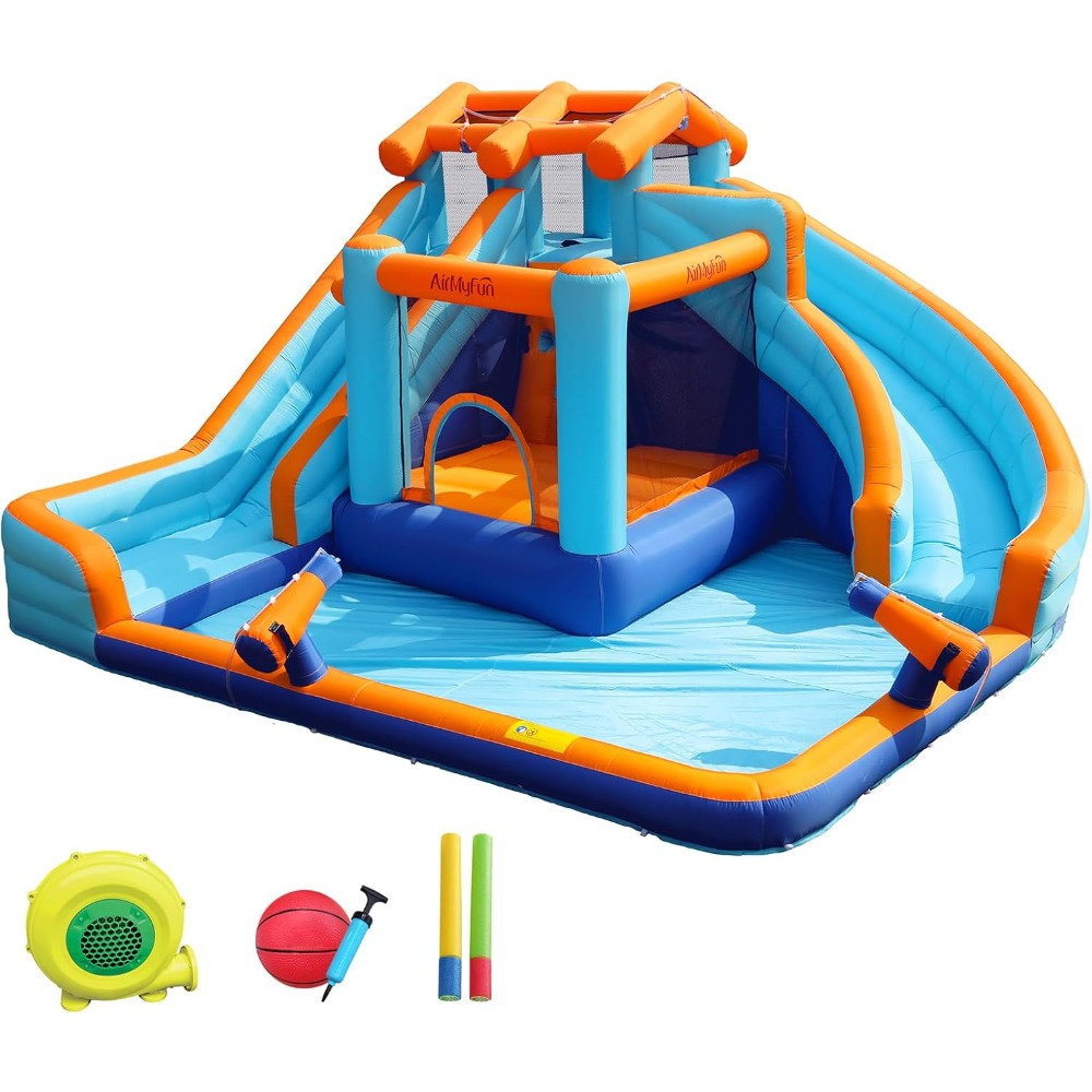 Large Water Slide Bounce House – Kids Outdoor Water Bewertung und Preis
