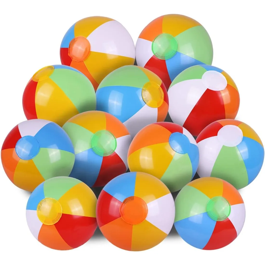 Rainbow Inflatable Beach Balls – Kids Outdoor Water Bewertung und Preis