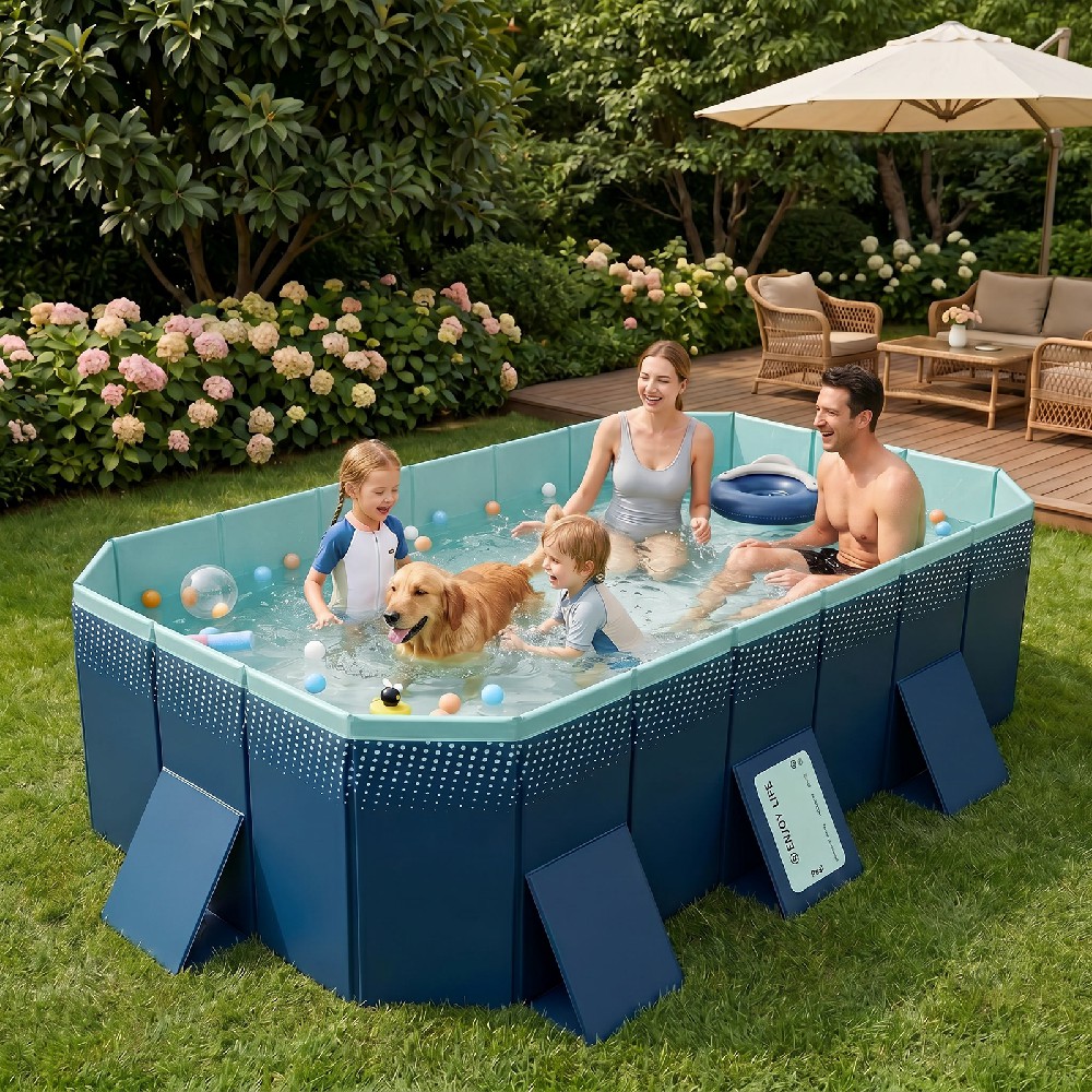4m/3m Foldable Large Rectangul – Kids Outdoor Water Bewertung und Preis